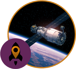 Service Stufen - Raumstation