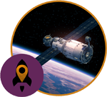 Service Stufen - Raumstation